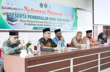 Kemenag Aceh Utara Bekali Karu dan Karom Haji 2025