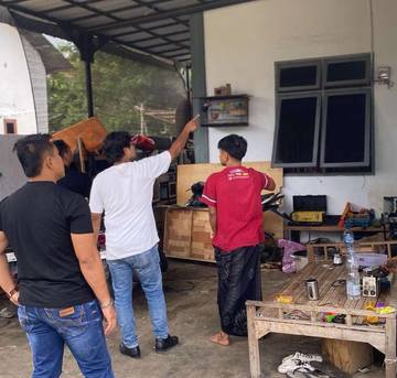Rumah Warga dilempari Molotov, Polisi Dalami Motif Pelaku 