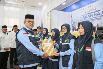 Wakil Wali Kota Lhokseumawe Lepas Kloter 4