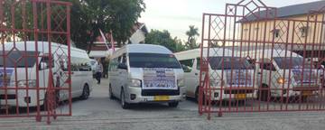 Jemaah Kloter 6 Masuk Asrama Haji