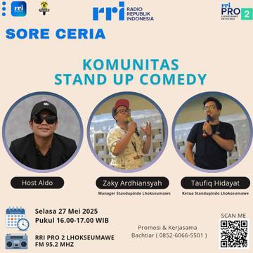 Open Mic Komika Lhokseumawe Menginspirasi Lewat Tawa