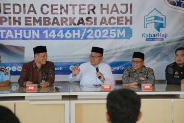 Besok Pagi, Jemaah Haji Aceh Kloter 1 Tiba di Tanah Air 