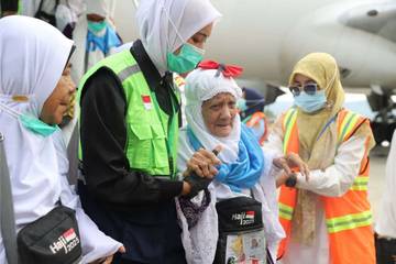 Jemaah Haji Kloter 6 Aceh tiba di Tanah Air 