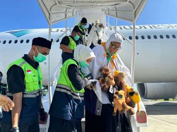Jemaah Haji Asal Aceh 3.126 Telah Tiba di Tanah Air 