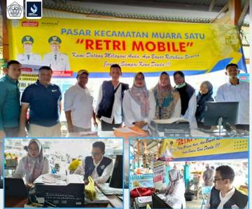 Disperindagkop UKM Lhokseumawe Gencarkan Retri Mobile