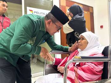 Jemaah Haji yang dirawat di RS Makkah tiba di Aceh 