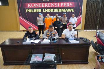 Polres Lhokseumawe Tangkap Terduga Pelaku Pembakaran Rumah