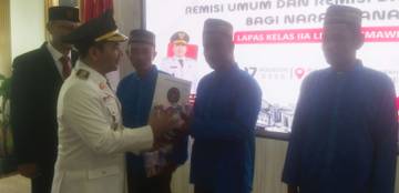 Napi Lhokseumawe Terima Remisi Ganda, 3 Langsung Bebas 