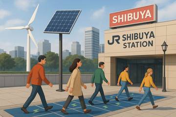 Revolusi Listrik dari Jejak Langkah Kaki Manusia