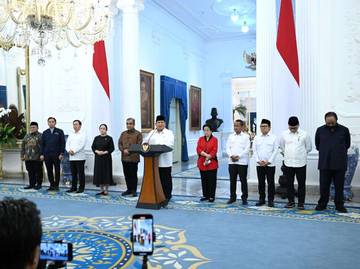 Prabowo Tegaskan Aspirasi Damai, Tolak Anarki