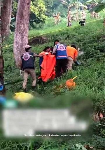 Geger! Potongan Tubuh Berceceran di Jurang Pacet