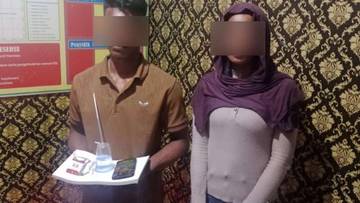 Seorang Pemuda dan Wanita Diamankan Hendak Pesta Sabu