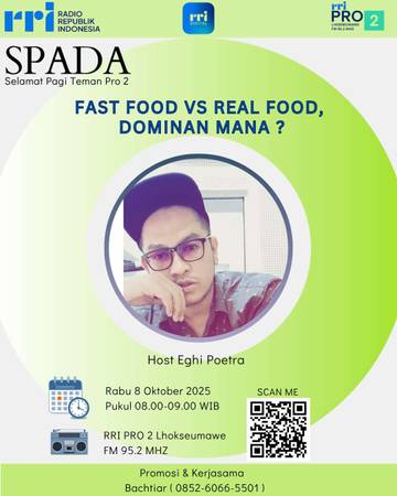 Dominasi Antara Fast Food dan Real Food 