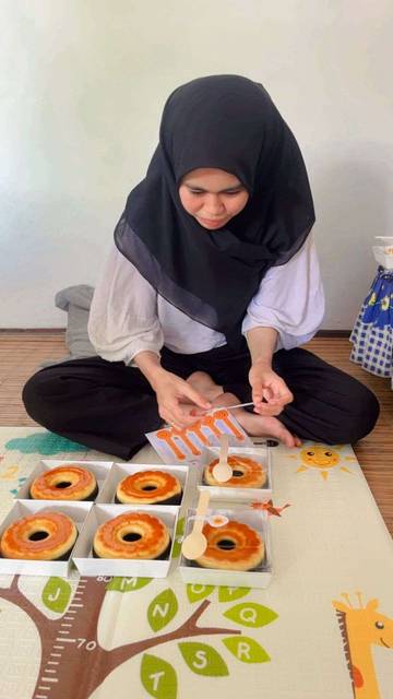 Enaknya Bolu Ketan Keju Karamel Buatan Sasa
