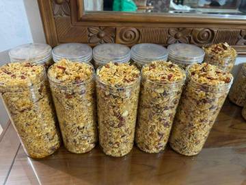 Sambal Rencehan Emping Tri Kacang Khas Bu Sri