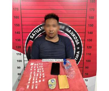 Polisi Ciduk Pengedar Sabu di Lhoksukon, 38 Paket Diamankan