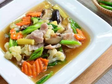 Resep Capcay Kuah Simpel,Praktis dan Lezat 