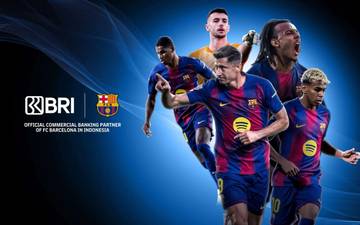 Barcelona FC Menjalin Kerjasama dengan BRI