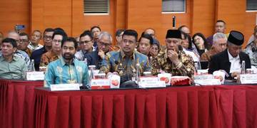 Rakor Satgas Bahas Percepatan Rehab–Rekon Pascabencana Sumatra