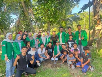 Mahasiswa KKN Unimal Terapkan Biopori Tambon Baroh
