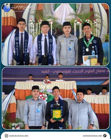 Lantik Pengurus Organisasi, Direktur Misbah "Kepemimpinan itu Amanah"