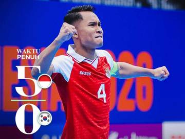 Indonesia Hajar Korea Selatan 5-0