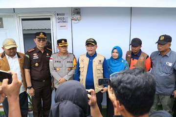Bupati Aceh Utara Resmikan Huntara bagi Korban Bencana