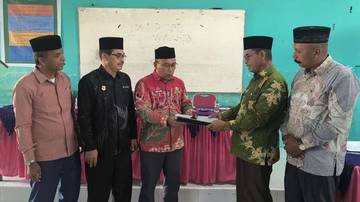 Kemenag Aceh Timur Gelar Pisah Sambut Kepala Madrasah