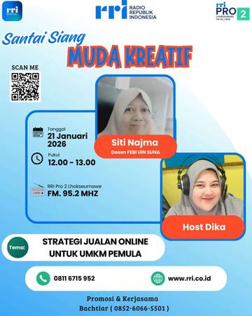 Santai Siang Jadi Ruang Belajar UMKM
