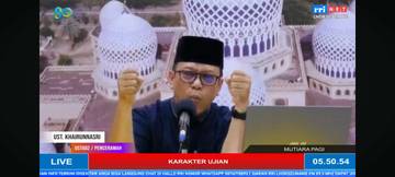 Ustadz Khairunasri: Karakter Ujian Dalam Kehidupan 