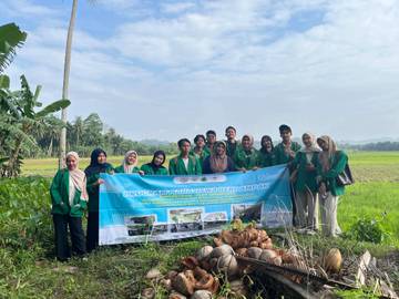 Mahasiswa Agribisnis Hadirkan Demplot Padi Sawah
