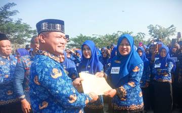 Bupati Aceh Utara Lantik Ribuan PPPK Paruh Waktu