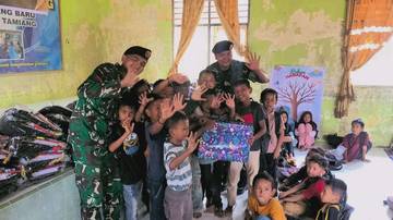 YonKav 11/MSC Salurkan Bantuan di Aceh Tamiang