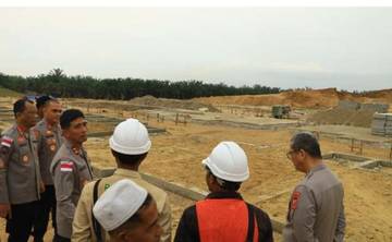 Polri Bangun 150 Unit Rumah Huntap di Aceh Tamiang