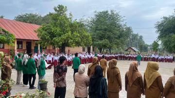 Mahasiswa KKN Unimal Dampingi SDN 17 Dewantara 