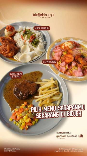 Bidjeh Koepi Sediakan Sarapan Lezat Harga Terjangkau
