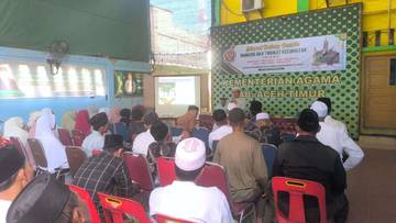 Kepala KUA Paparkan Materi Manasik Haji Pra Armuzna