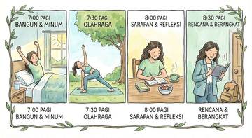 Rutinitas Pagi Sehat, Kunci Hidup Lebih Panjang