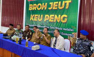 Wali Kota Sayuti Abubakar Resmikan Mesin Pengolahan Sampah