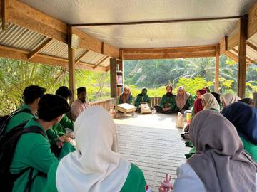 HIMAGRI Unimal Kunjungi Dayah Misbahut Thalibin Pulo Iboih