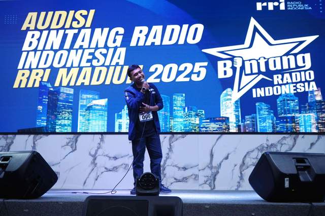 Puluhan Peserta Ikuti Audisi Bintang Radio RRI Madiun