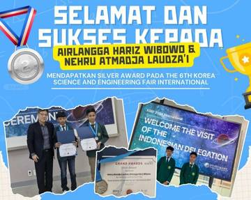 Siswa MTsN Kota Madiun Raih Silver Award di Korea