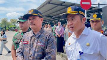 Wali Kota Madiun Melepas 10 Bus Angkutan Arus Balik Gratis 2025