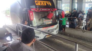 Jumlah Penumpang Meningkat di Terminal Purboyo Madiun