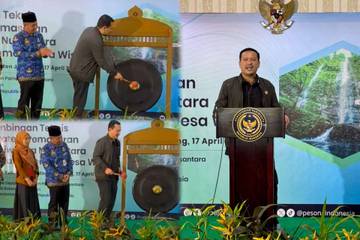 Anggota DPR RI Banyu Biru Membuka Bimtek Strategi Pemasaran Pariwisata