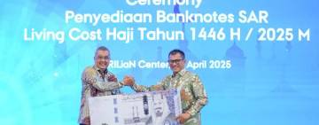 Dana untuk Biaya Hidup Jemaah Haji 2025, Diserahkan Oleh BPKH RI.