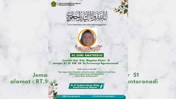 Innalillahi, Satu Jemaah Haji Asal Magetan Wafat di Tanah Suci