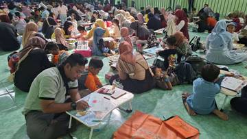 Lomba Mewarnai Dalam Rangka Hari Keluarga Nasional