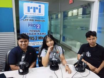 Raditya Mierza, Produser Musik Pelajar SMAN 2 Madiun