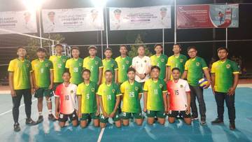 Kejuaraan Bola Voli Ramaikan Hari Jadi Kabupaten Madiun